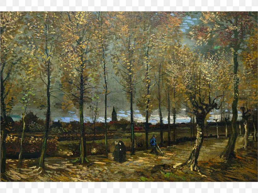 Poplars Near Nuenen Van Gogh Museum The Starry Night Almond Blossoms Painting, PNG, 1178x884px, Van Gogh Museum, Almond Blossoms, Art, Artist, Autumn Download Free