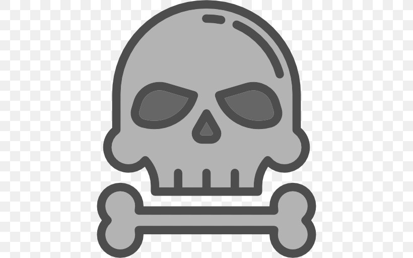 Clip Art Skull, PNG, 512x512px, Skull, Bone, Head, Mpeg4 Part 14, Skull And Crossbones Download Free