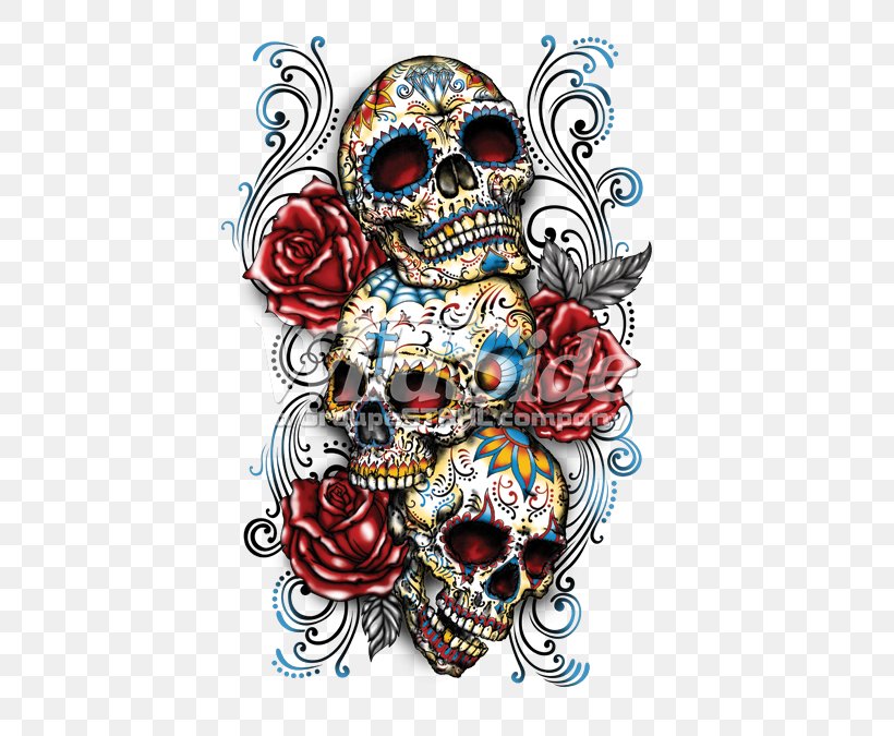 Calavera Human Skull Symbolism Day Of The Dead Rose, PNG, 675x675px, Calavera, Art, Bone, Clothing, Day Of The Dead Download Free