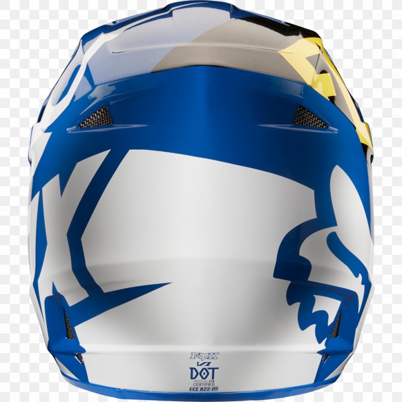 Motorcycle Helmets Fox Racing Motocross, PNG, 1000x1000px, Motorcycle Helmets, Auto Racing, Bicycle Helmet, Blue, Bmx Download Free