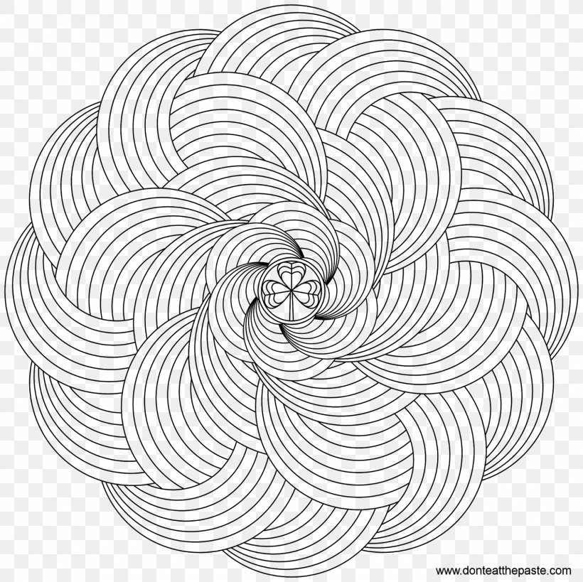 Mandala Coloring Book Child, PNG, 1600x1600px, Mandala, Adult, Area, Black And White, Book Download Free