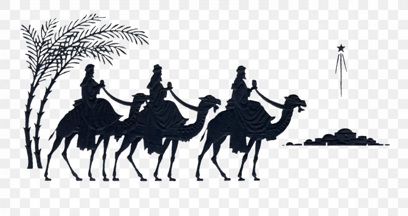 Silhouette Biblical Magi Christmas Day Image, PNG, 1181x628px, Silhouette, Adaptation, Arabian Camel, Art, Biblical Magi Download Free