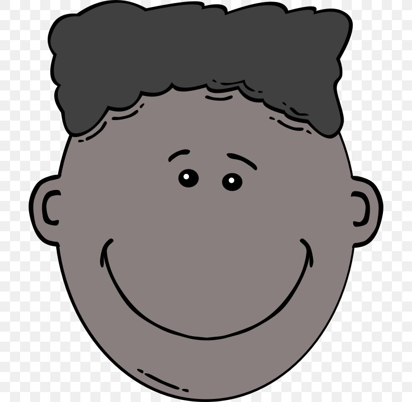 Smiley Face Clip Art, PNG, 800x800px, Smiley, Area, Black And White, Boy, Cartoon Download Free
