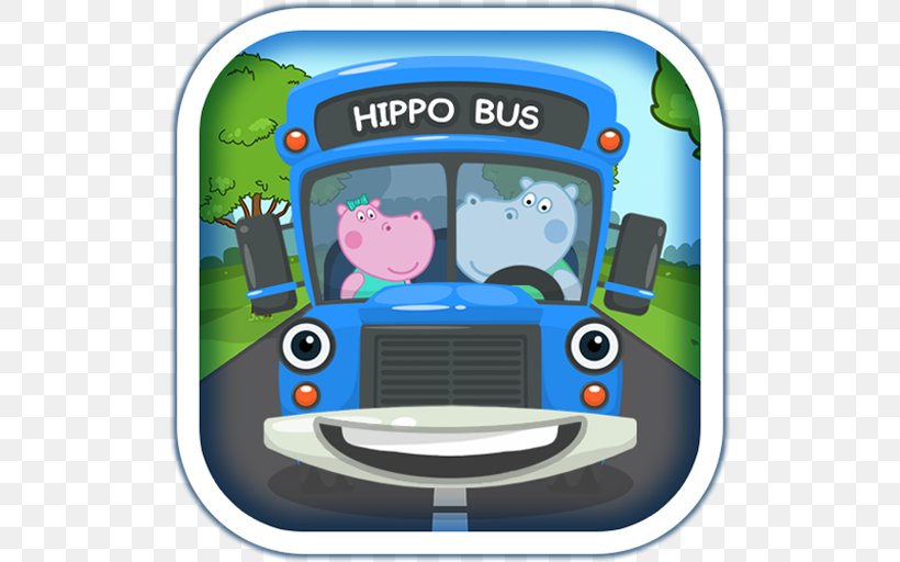 Wheels On The Bus Go Round Dubstep 2018 Song, PNG, 512x512px, Watercolor, Cartoon, Flower, Frame, Heart Download Free