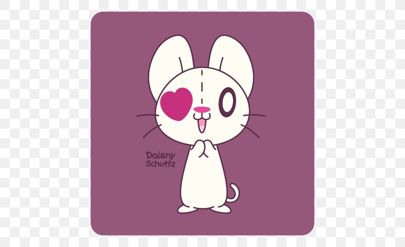 Whiskers Cat Illustration Dog, PNG, 500x500px, Watercolor, Cartoon, Flower, Frame, Heart Download Free