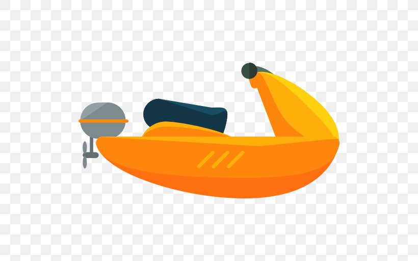 Watercraft Icon, PNG, 512x512px, Scalable Vector Graphics, Banana Boat, Fruit, Orange, Personal Water Craft Download Free