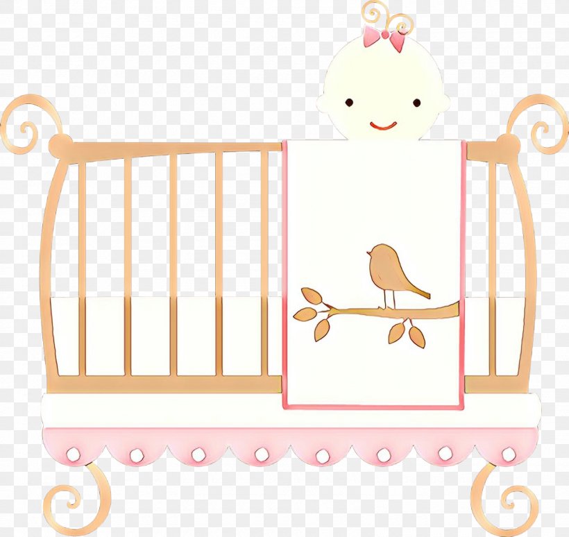 Infant Bed Cradle Clip Art Baby Products Furniture, PNG, 1600x1512px, Cartoon, Baby Products, Cage, Cradle, Furniture Download Free