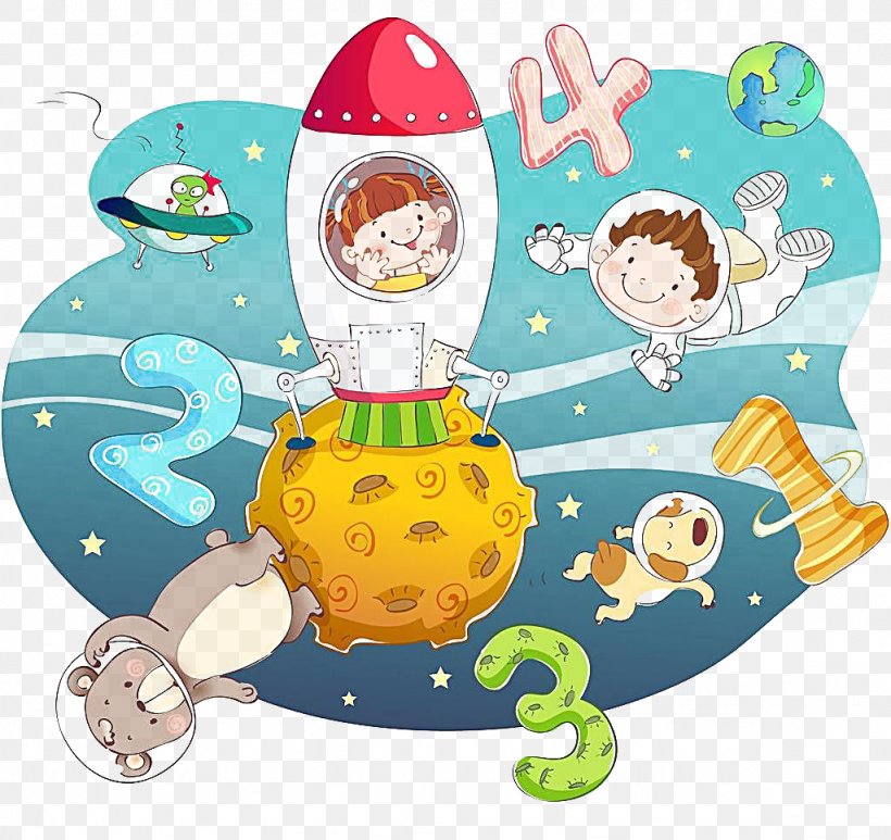 Outer Space Cartoon Extraterrestrial Intelligence, PNG, 1024x966px, Outer Space, Art, Astronaut, Cartoon, Extraterrestrial Intelligence Download Free