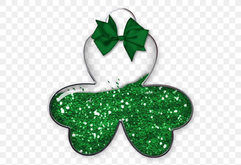Shamrock Saint Patrick's Day Clip Art, PNG, 541x564px, Shamrock, Christmas Ornament, Clover, Glitter, Grass Download Free