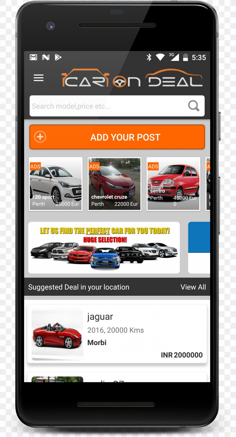 Smartphone Car Mobile Phones Deal App Android, PNG, 1370x2534px, Smartphone, Android, Android Auto, Android Studio, Brand Download Free