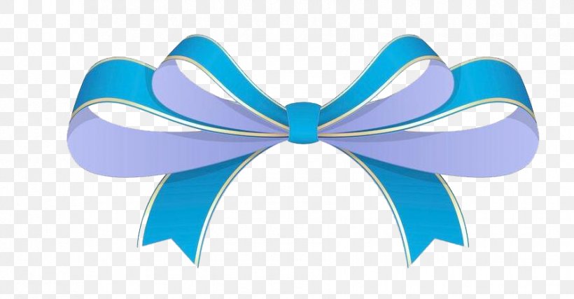 Ribbon Blue Shoelace Knot, PNG, 890x464px, Ribbon, Aqua, Azure, Blue, Blue Ribbon Download Free