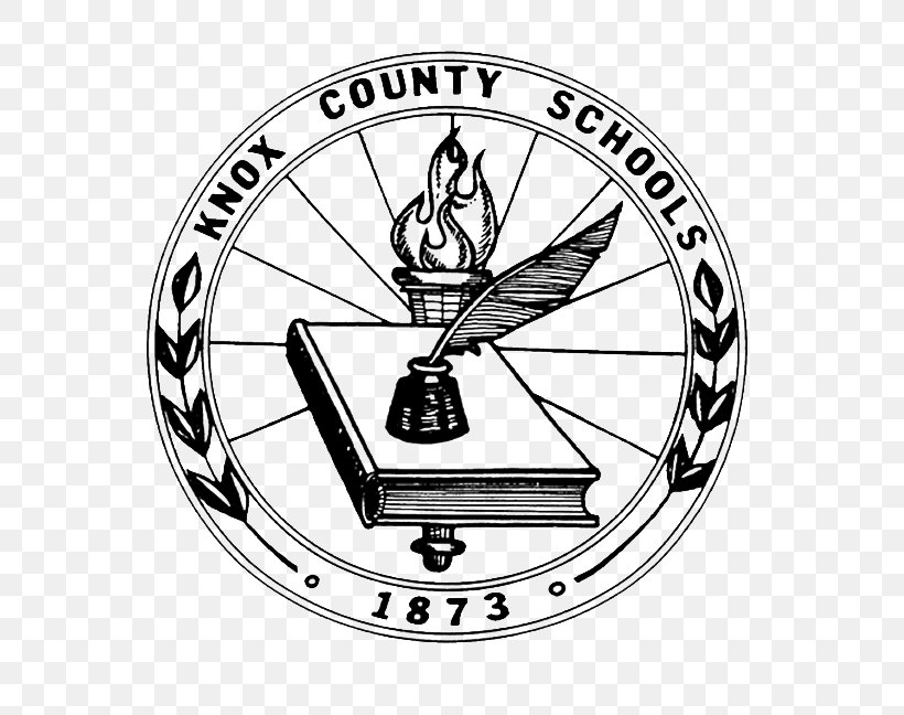 Knoxville Elementary School Education Middle School, PNG, 716x648px, Knoxville, Black And White, Board Of Education, Clock, Education Download Free