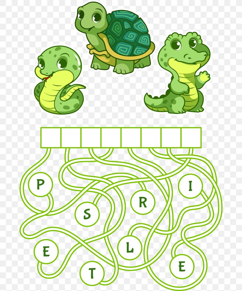 Educational Puzzle Game Find The Hidden Word Cartoon Illustration, PNG,  688x983px, Educational Puzzle Game, Amphibian, Animal