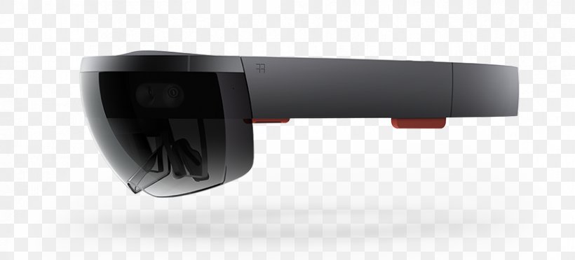 Augmented Reality Microsoft HoloLens Virtual Reality Headset, PNG, 864x392px, Augmented Reality, Audio, Audio Equipment, Black, Handheld Devices Download Free