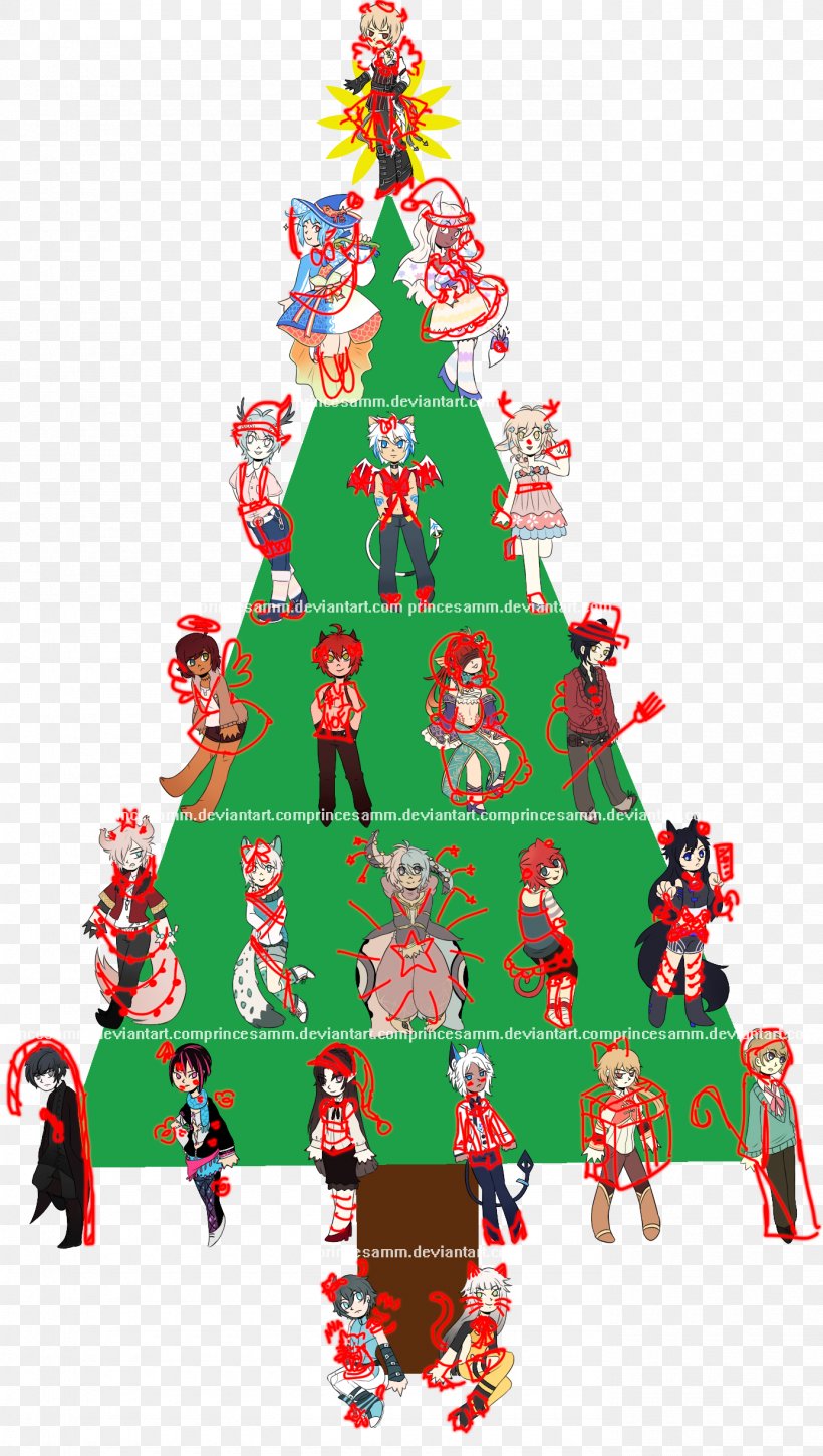 Christmas Tree Christmas Ornament Spruce Christmas Day Illustration, PNG, 1385x2450px, Christmas Tree, Character, Christmas, Christmas Day, Christmas Decoration Download Free