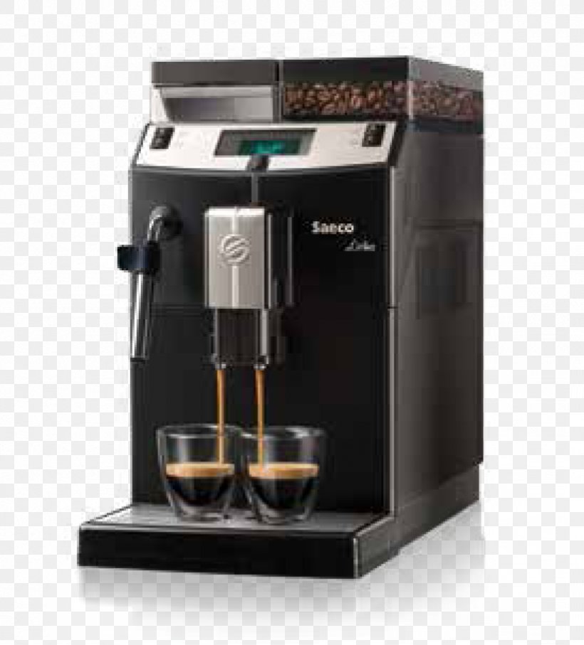 Coffeemaker Espresso Philips Saeco Lirika, PNG, 821x909px, Coffee, Burr Mill, Cappuccinatore, Coffeemaker, Drip Coffee Maker Download Free