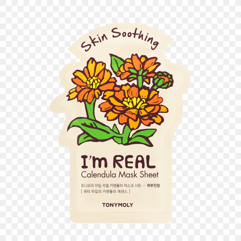 Green Tea Genmaicha TONYMOLY I'm Real Mask Sheet Matcha, PNG, 1024x1024px, Green Tea, Calendula Officinalis, Cut Flowers, Flavor, Flower Download Free