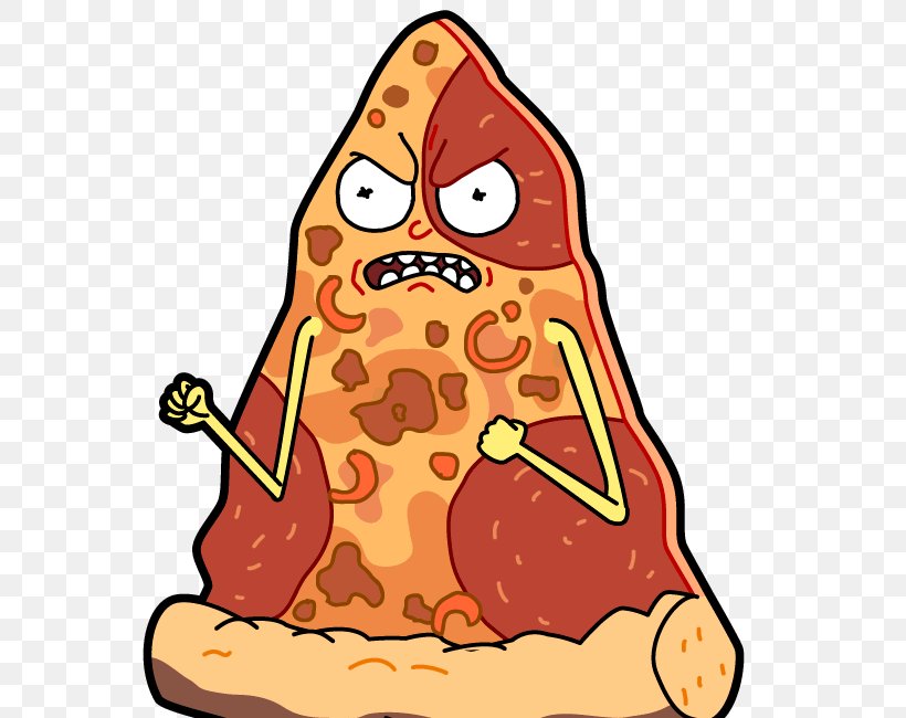 Morty Smith Pocket Mortys Pizza Rick Sanchez Pepperoni, PNG, 562x650px, Morty Smith, Art, Artwork, Beak, Cartoon Download Free