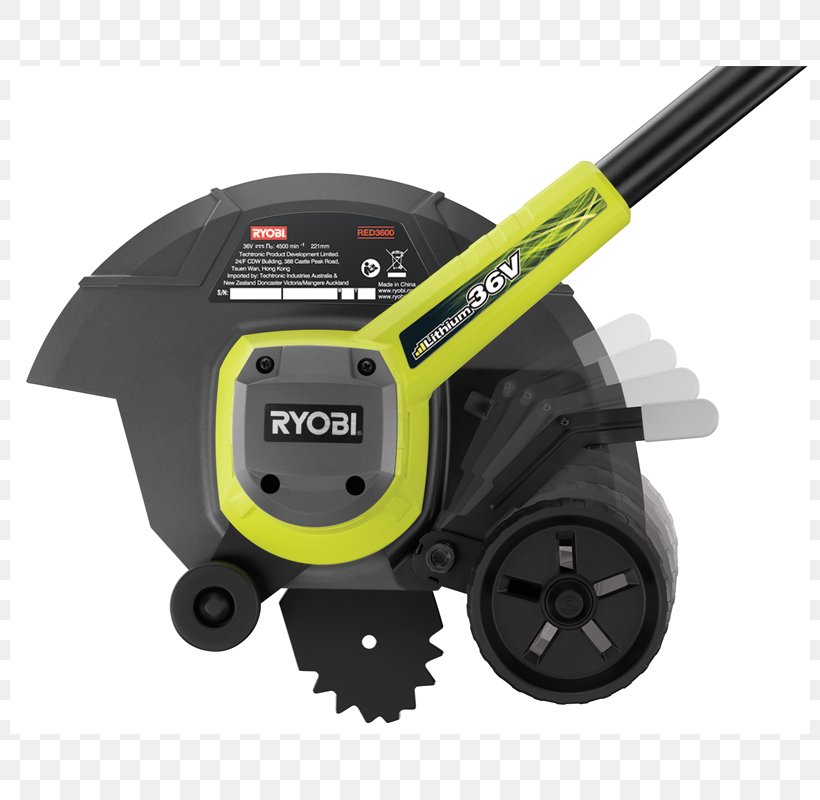 Battery Charger Edger String Trimmer W/o Battery 18 V Ryobi One+ Cordless, PNG, 800x800px, Battery Charger, Bunnings Warehouse, Cordless, Edger, Electric Battery Download Free