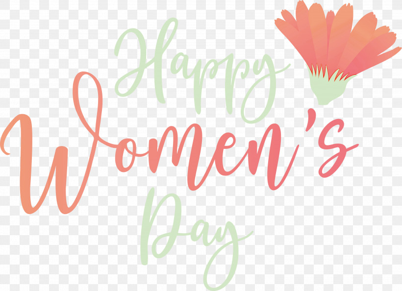 Happy Women’s Day, PNG, 3000x2174px, Floral Design, Biology, Flower, Greeting, Greeting Card Download Free