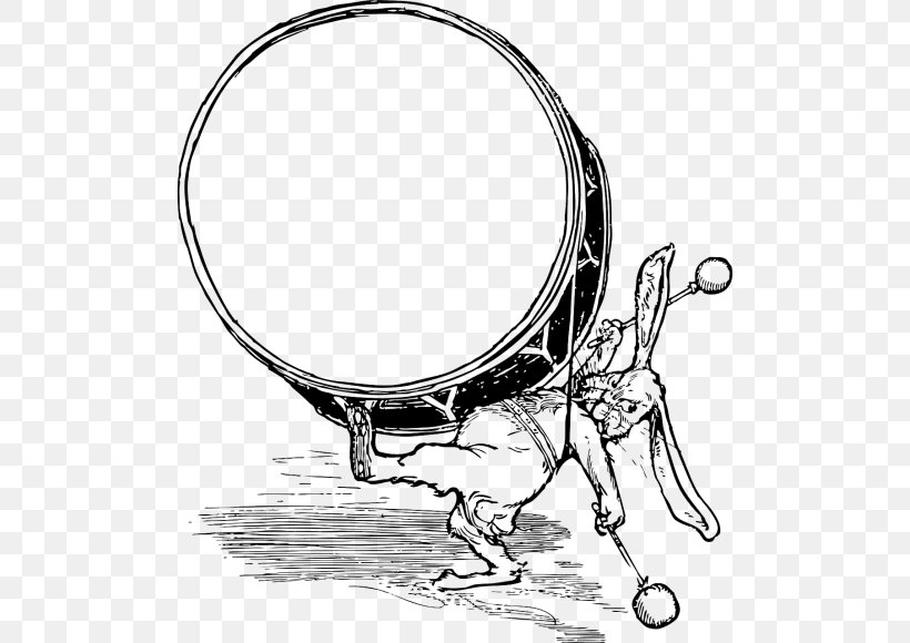 Vector Graphics Clip Art Drum Image Rabbit, PNG, 500x580px, Drum, Art, Artwork, Black And White, Cartoon Download Free