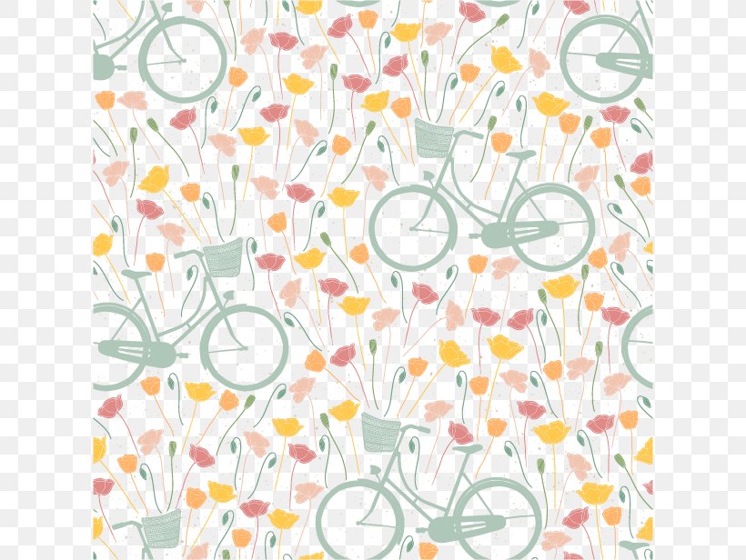 Bicycle IPhone 5 Pattern, PNG, 616x616px, Bicycle, Area, Bicycle Playing Cards, Designer, Floral Design Download Free