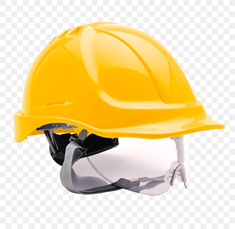 Hard Hats Portwest Workwear Endurance Spec Visor Helmet Personal Protective Equipment, PNG, 800x800px, Hard Hats, Bicycle Clothing, Bicycle Helmet, Bicycles Equipment And Supplies, Cap Download Free