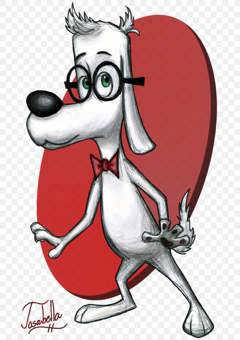 Mr. Peabody Drawing Dog Film, PNG, 688x1161px, Watercolor, Cartoon, Flower, Frame, Heart Download Free