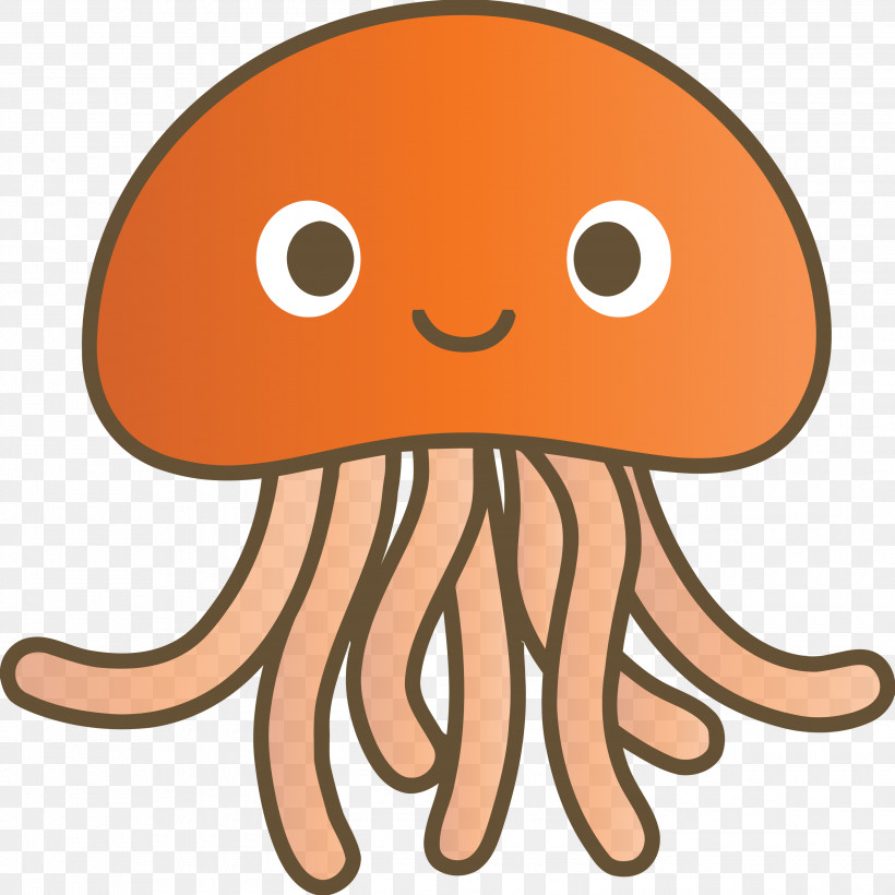Baby Jellyfish Jellyfish, PNG, 3000x3000px, Baby Jellyfish, Cartoon, Finger, Giant Pacific Octopus, Head Download Free