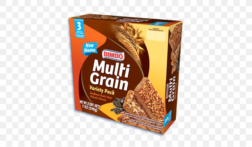 Breakfast Cereal Grupo Bimbo Multigrain Bread Sunflower Seed, PNG, 599x481px, Breakfast Cereal, Bar, Bimbo Bakeries Usa, Bran, Cereal Download Free