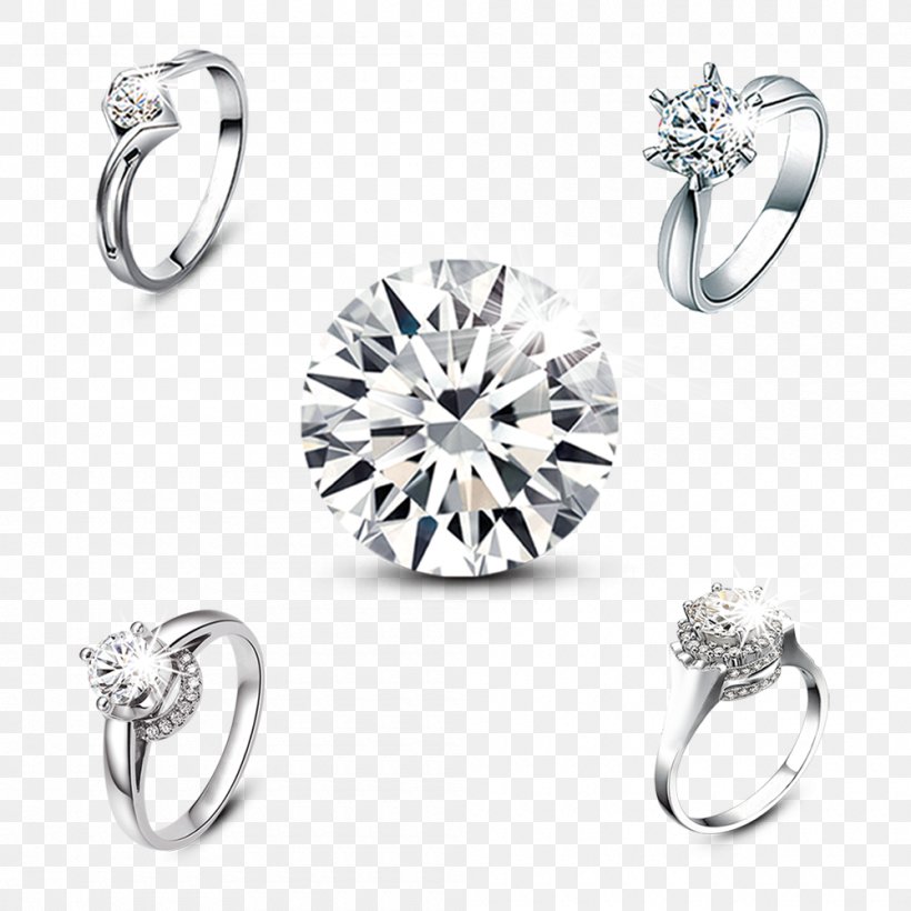 Earring Jewellery Necklace Diamond, PNG, 1000x1000px, Earring, Body Jewelry, Bracelet, Charm Bracelet, Designer Download Free