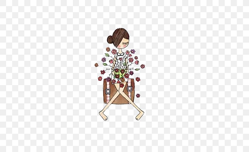 Monica Drawing Idea Illustration, PNG, 500x500px, Watercolor, Cartoon, Flower, Frame, Heart Download Free
