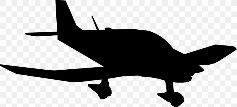 Silhouette Airplane Robin DR400 Clip Art, PNG, 1280x582px, Silhouette, Aerospace Engineering, Air Force, Air Travel, Aircraft Download Free