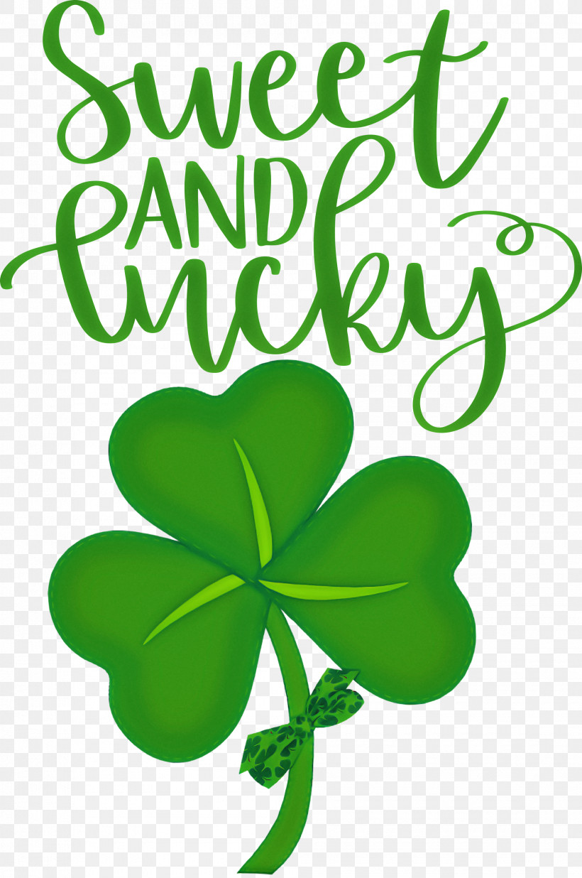 Sweet And Lucky St Patricks Day, PNG, 1990x3000px, St Patricks Day, Clover, Flower, Flower Bouquet, Fourleaf Clover Download Free