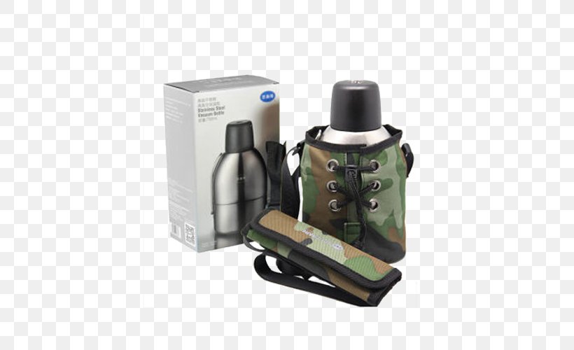 Water Bottle Canteen Vacuum Flask Stainless Steel, PNG, 500x500px, Water Bottle, Backpack, Bottle, Canteen, Heat Download Free