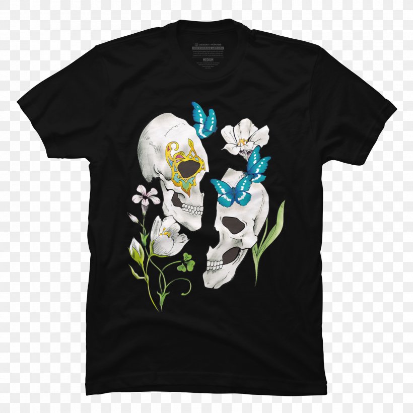 Printed T-shirt Hoodie Sleeve, PNG, 1800x1800px, Tshirt, Black, Brand, Clothing, Collar Download Free