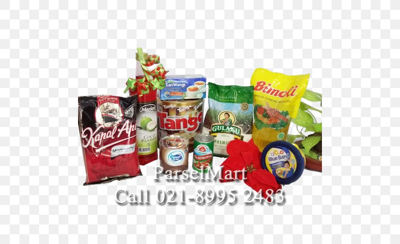 Sembilan Bahan Pokok Lebaran ParselMart Network Packet Parcel, PNG, 500x500px, Sembilan Bahan Pokok, Convenience Food, Flavor, Food, Gift Download Free