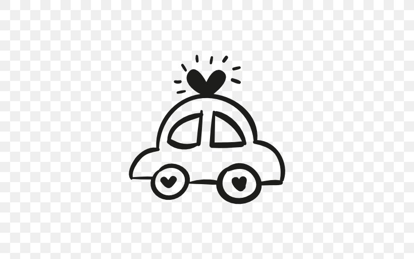 Car Love, PNG, 512x512px, Car, Area, Black And White, Heart, Logo Download Free