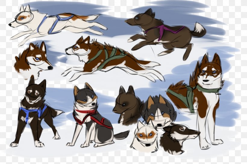 Cartoon Dog, PNG, 1500x1000px, Siberian Husky, Akita, Ancient Dog Breeds, Breed, Canadian Eskimo Dog Download Free