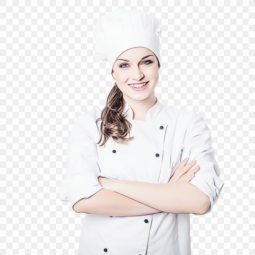 Chef's Uniform Cook Chef White Chief Cook, PNG, 2000x2000px, Watercolor, Cap, Chef, Chefs Uniform, Chief Cook Download Free