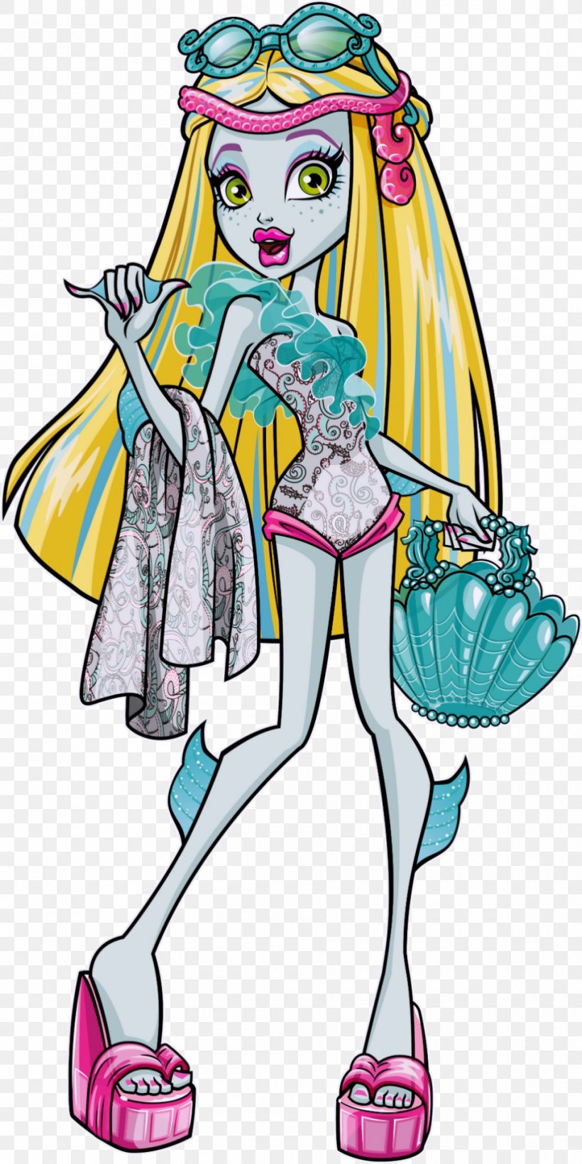 Lagoona Blue Monster High Frankie Stein Clip Art, PNG, 960x1920px, Lagoona Blue, Art, Artwork, Blue, Character Download Free