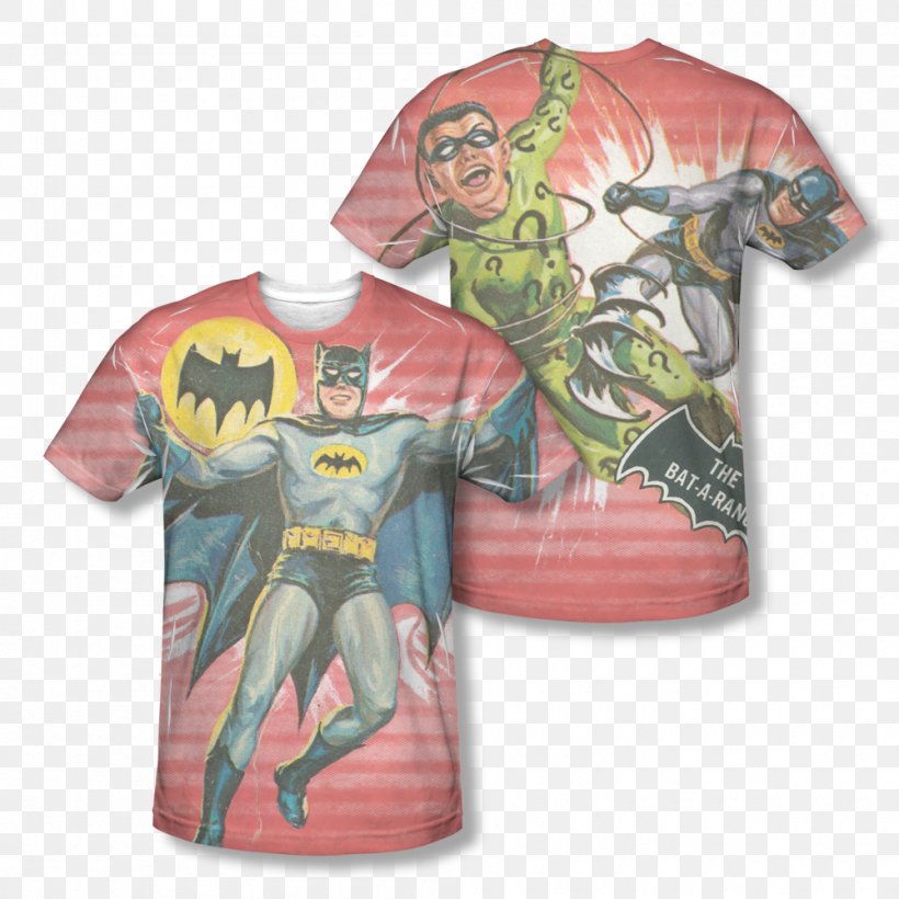 T-shirt Batman Riddler Cassandra Cain Arkham Asylum: A Serious House On Serious Earth, PNG, 1000x1000px, Tshirt, All Over Print, Batman, Batman Begins, Batman Beyond Download Free