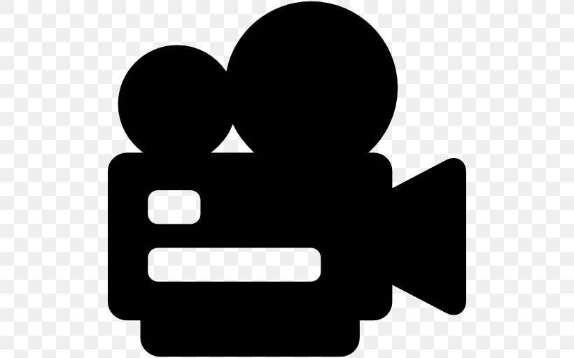 Video Cameras Photographic Film, PNG, 512x512px, Video Cameras, Black And White, Camera, Cinematography, Clapperboard Download Free
