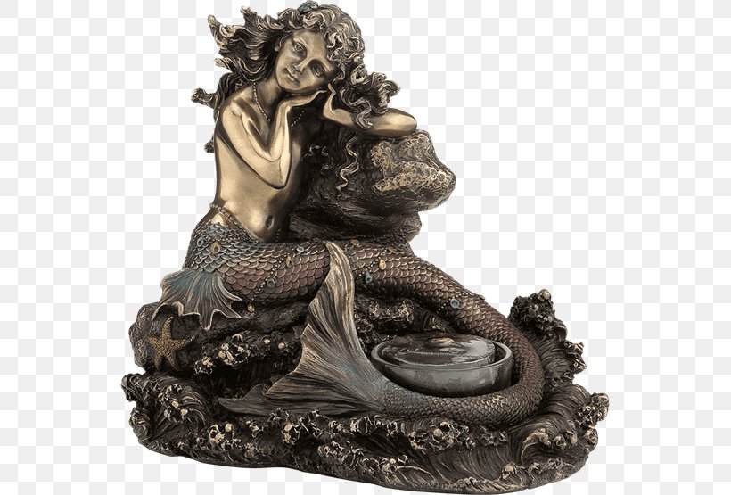 Mermaid Sculpture Statue Sea Figurine, PNG, 555x555px, Mermaid, Art, Bronze, Bronze Sculpture, Candle Download Free