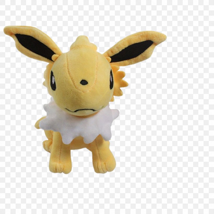 Stuffed Animals & Cuddly Toys Pokémon: Let's Go, Pikachu! And Let's Go, Eevee! Plush Jolteon, PNG, 1024x1024px, Stuffed Animals Cuddly Toys, Animal Figure, Doll, Eevee, Espeon Download Free
