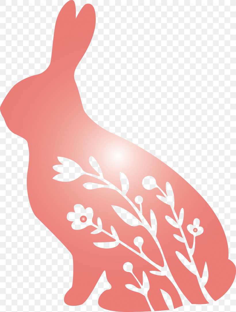 Floral Bunny Floral Rabbit Easter Day, PNG, 2270x3000px, Floral Bunny, Easter Day, Floral Rabbit, Rabbit, Rabbits And Hares Download Free