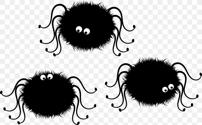 Spider Cartoon Clip Art, PNG, 1873x1165px, Spider, Animated Cartoon, Animation, Black, Black And White Download Free
