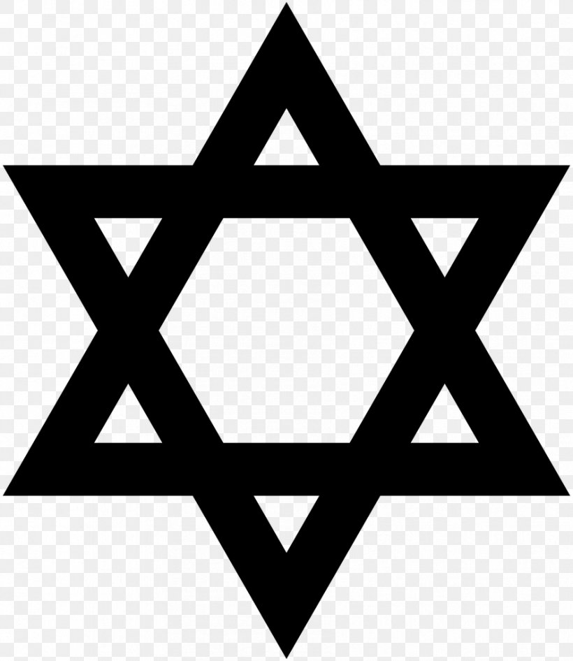 Star Of David Judaism Jewish Symbolism, PNG, 887x1024px, Star Of David, Area, Black, Black And White, Brand Download Free