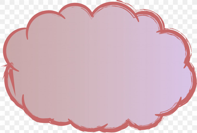 Thought Bubble Speech Balloon, PNG, 3000x2020px, Thought Bubble, Heart, Material Property, Pink, Red Download Free