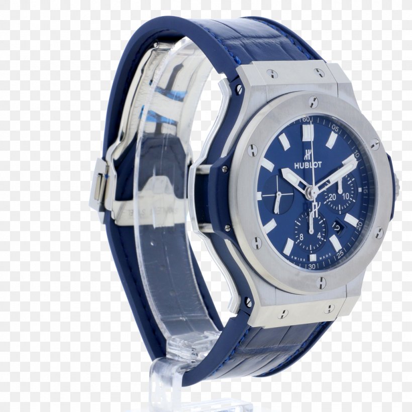 Watch Hublot Strap Chronograph Buckle, PNG, 1024x1024px, Watch, Blue, Brand, Buckle, Chronograph Download Free